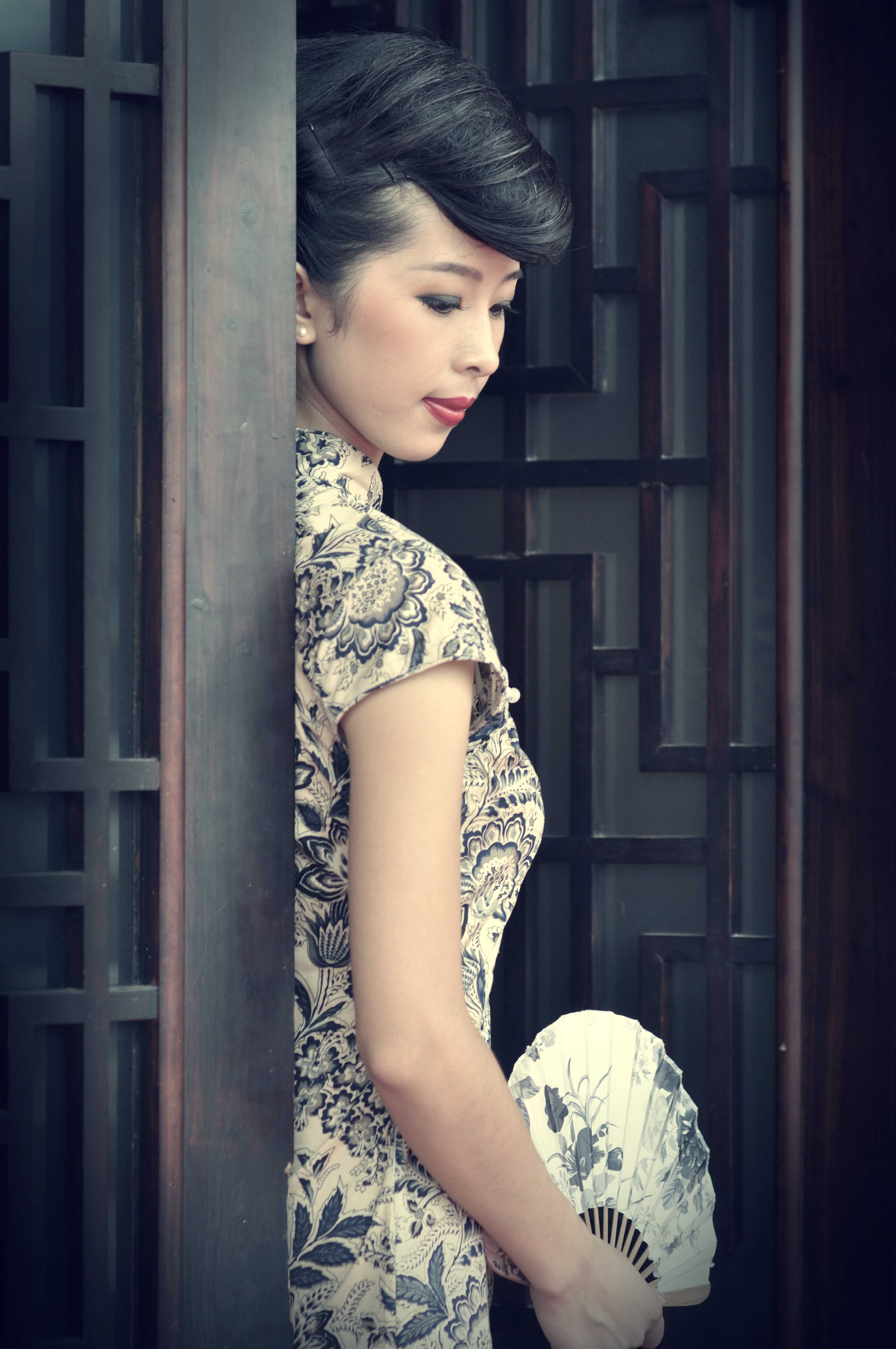 江南小镇旗袍装